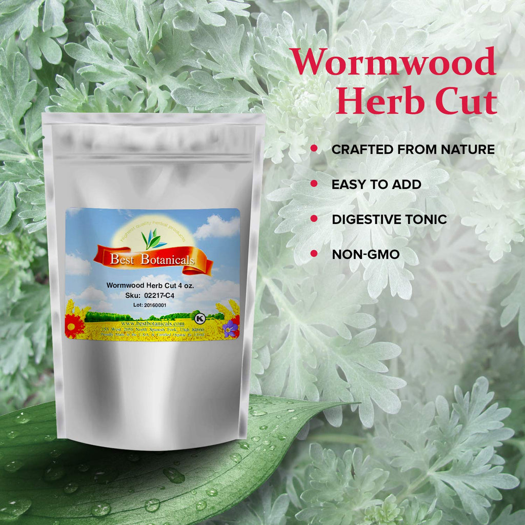 Best Botanicals Wormwood Herb Cut - 4 oz. - image 2