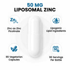Lewis Labs Zinc Supplement 50mg