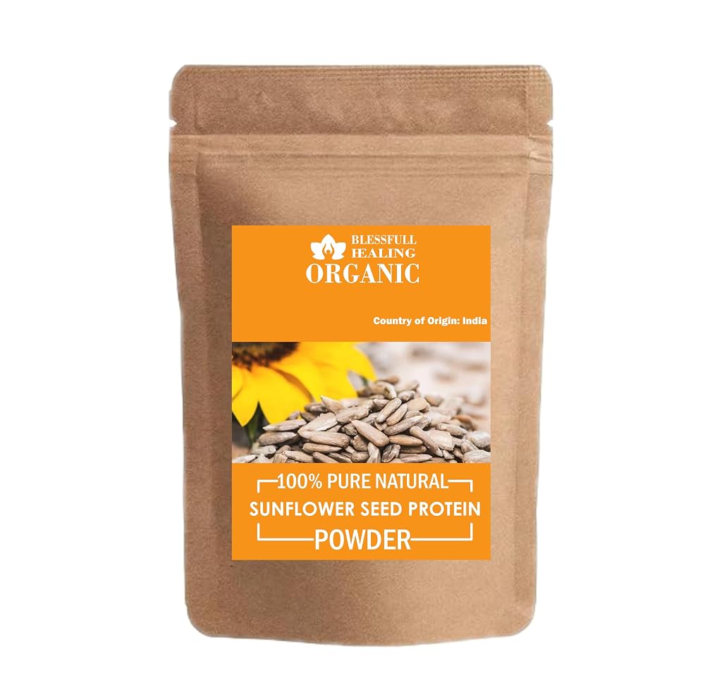 Blessfull Healing Organic Sunflower Seed Protein Powder - 100g