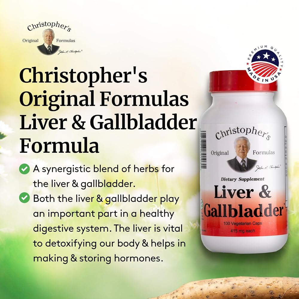 Christopher's Original Formulas Liver & Gallbladder Formula - 200 Capsules - image 4