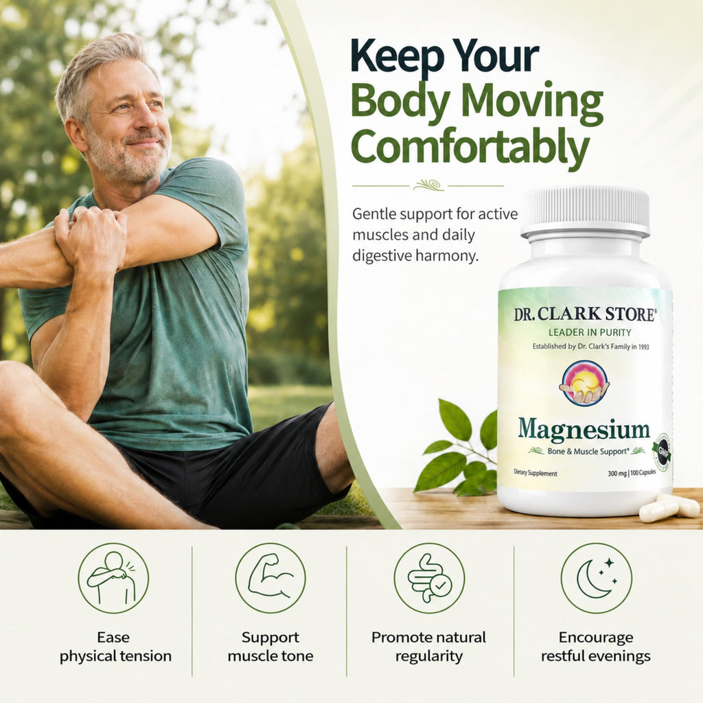 Dr Clark Magnesium Oxide 300mg - 100 Capsules - image 2