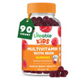 Lifeable Kids Multivitamin with Iron Gummies - 90 Gummies