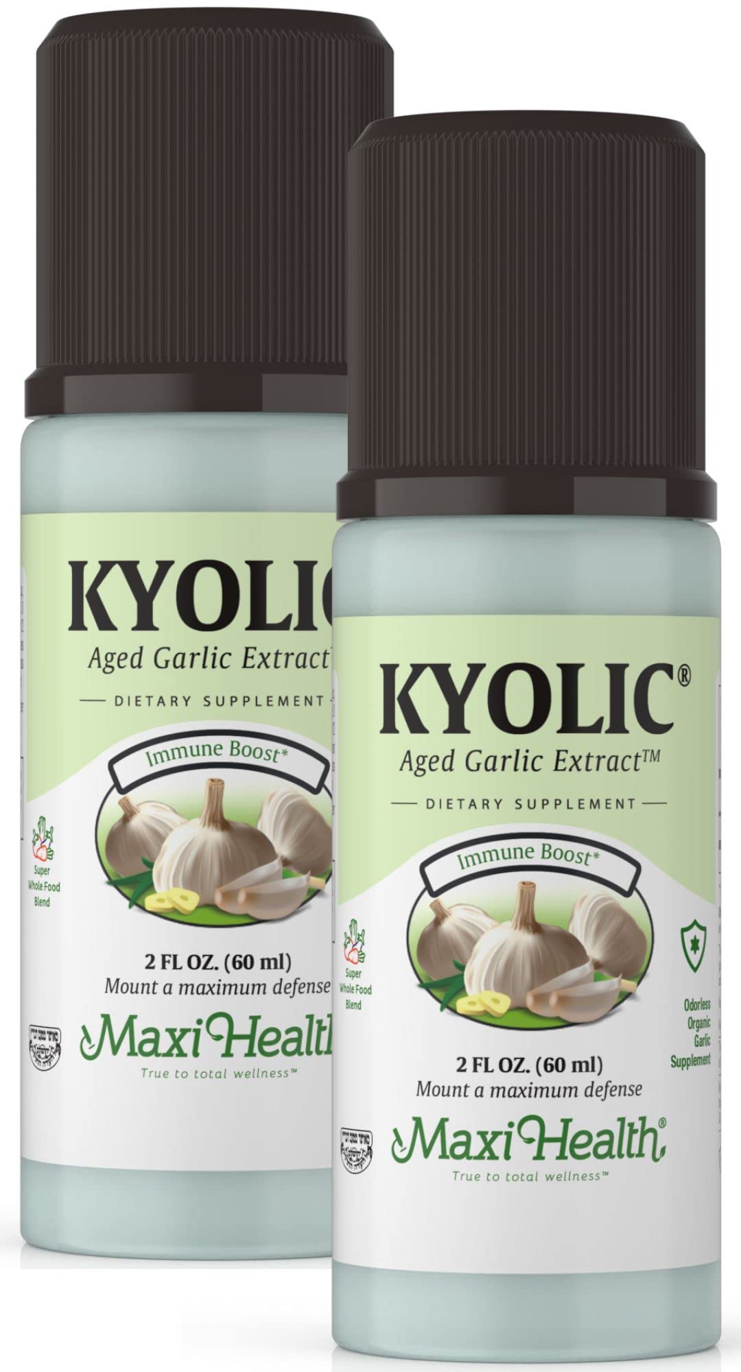 Maxi Health Kyolic Aged Garlic Extract Liquid - 4 Fl Oz