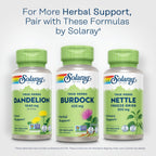 Solaray True Herbs Burdock Root 425 mg - 100 Vegetarian Capsules - image 6