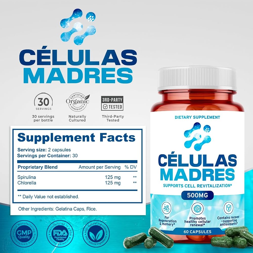 AURA VITAMINS AFA Stem Cell Supplements 500mg