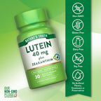 Nature's Truth Lutein and Zeaxanthin Supplement 40mg - 30 Softgels - image 3