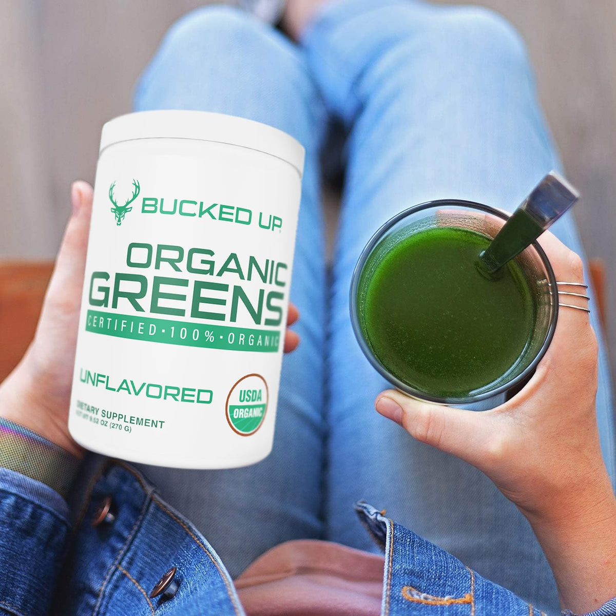 Bucked Up Greens Superfood Powder Unflavored - 30 Servings - image 8
