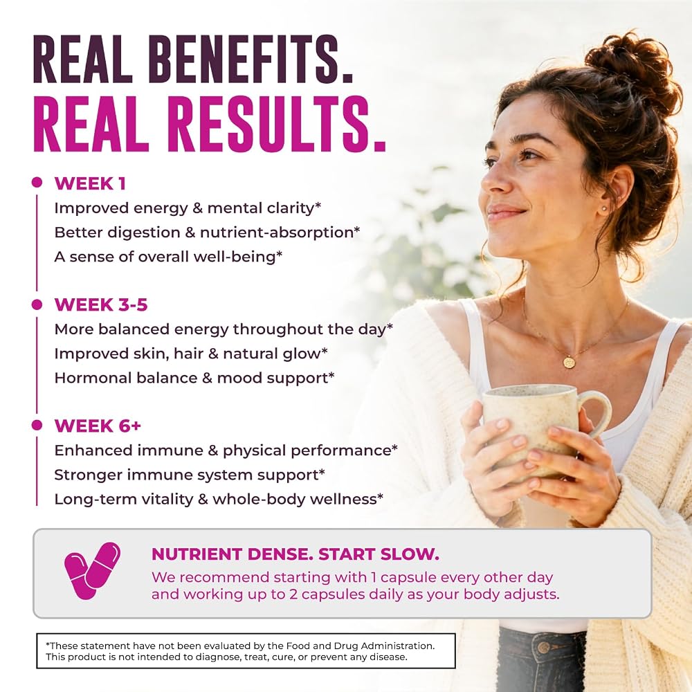 Left Coast Performance Beef Organ Supplement for Women - with Gotu