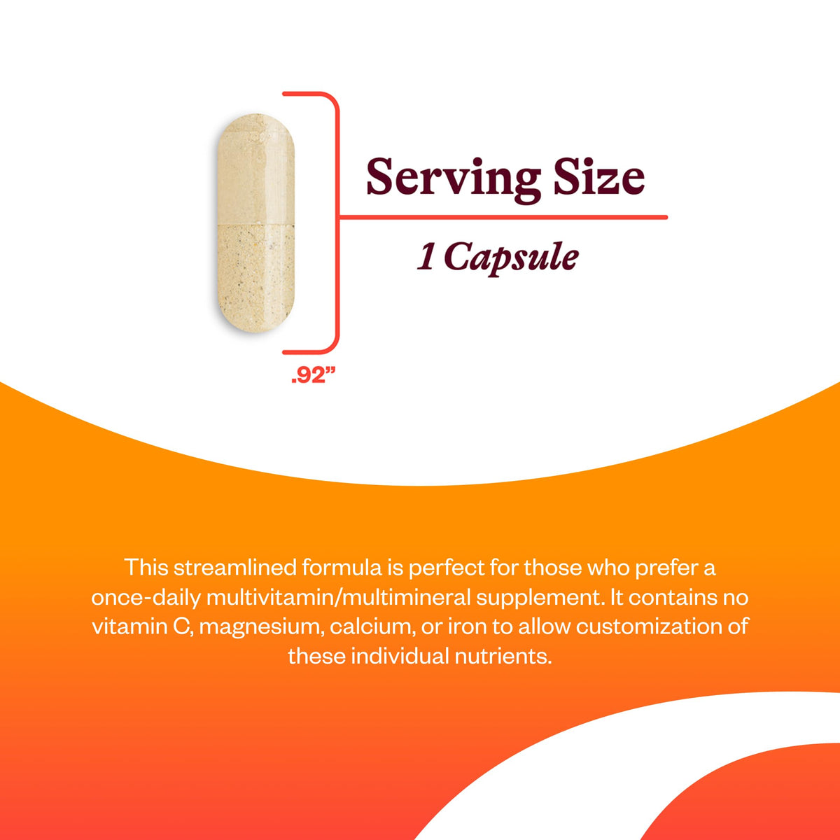 Seeking Health Multivitamin One with Zinc - 45 Capsules - image 3
