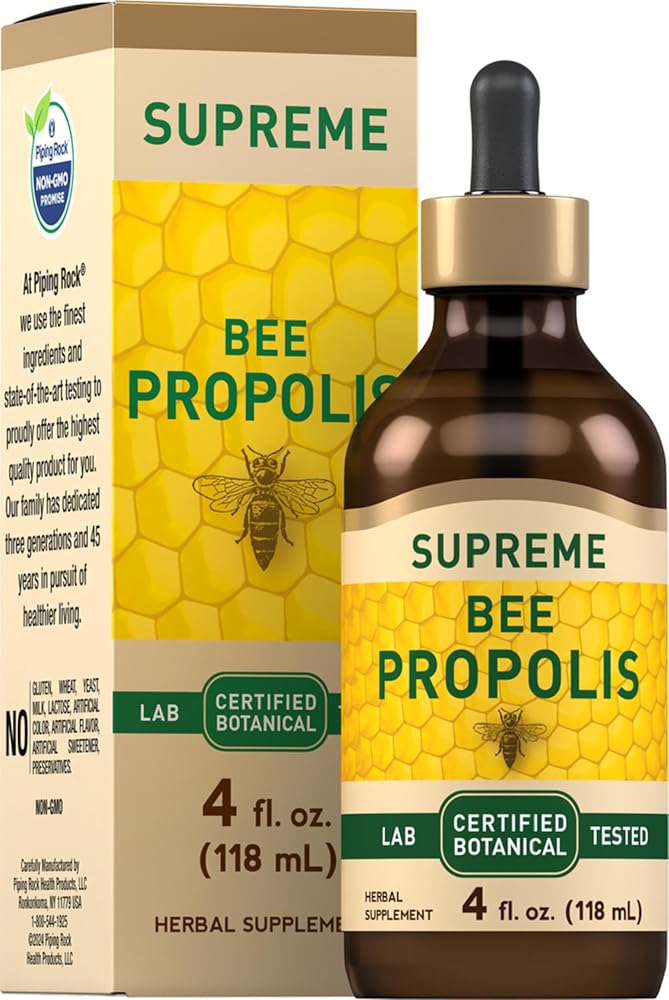 Piping Rock Bee Propolis Extract Tincture - 4 Fl Oz