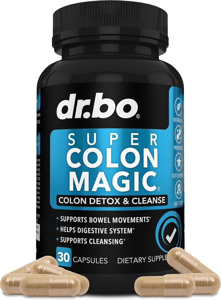 DR. BO Colon Cleanser Detox 15 Day Cleanse - 30 Capsules