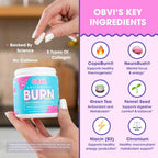 Obvi Multi Collagen Burn Fast Hydrolyzed Collagen - 30 Capsules - image 4