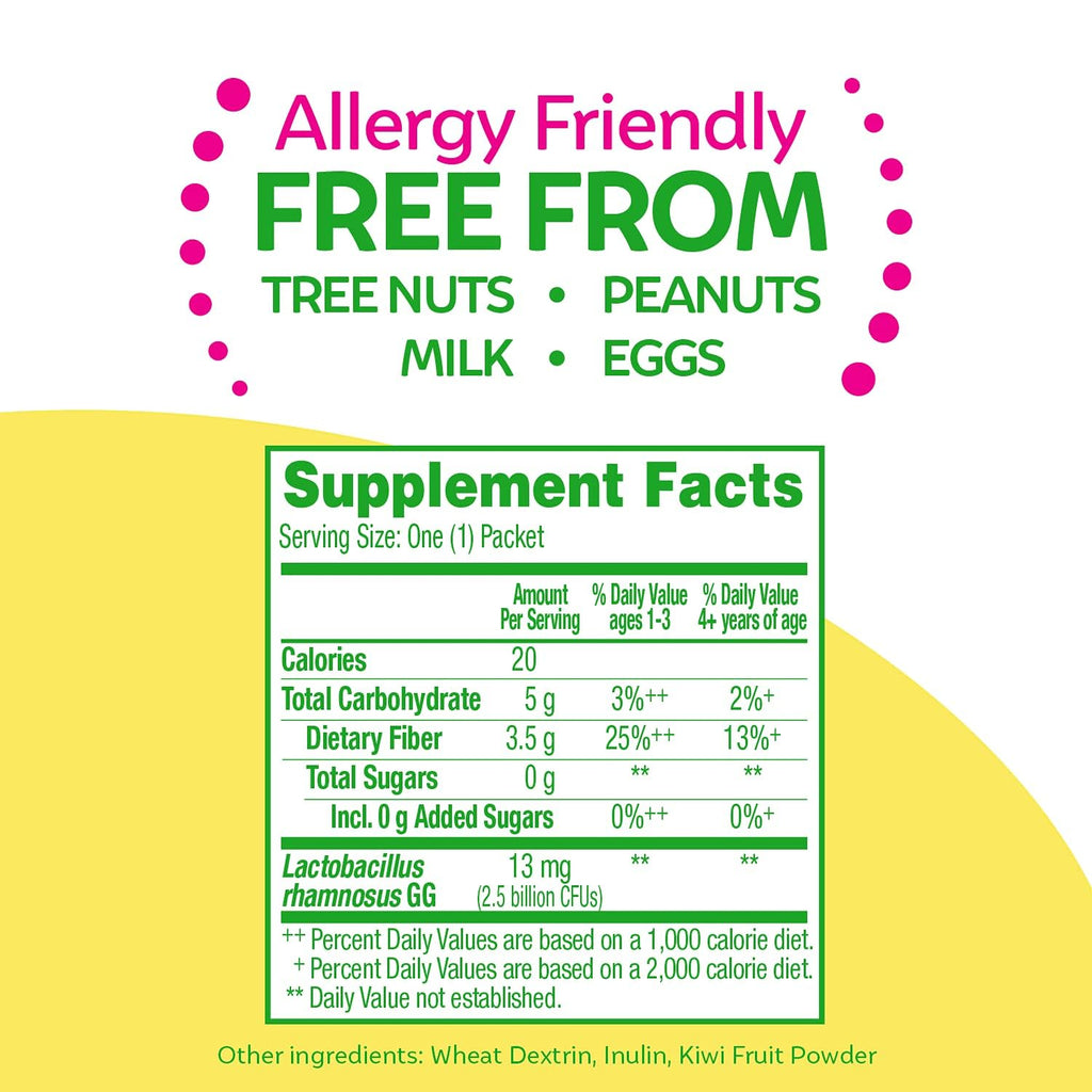 Culturelle Kids Probiotic + Fiber Packets - 60 Count - image 4