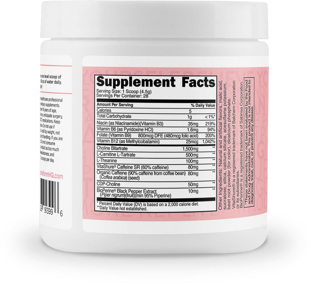 TransformHQ Everyday Boost Shot - Non-GMO, Gluten-Free