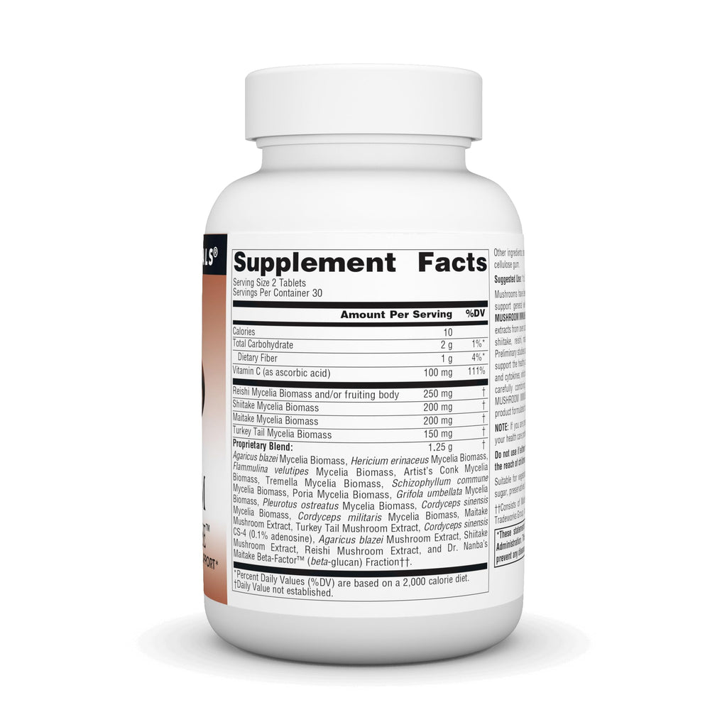 Source Naturals Mushroom Immune Defense - 60 Tablets - image 2