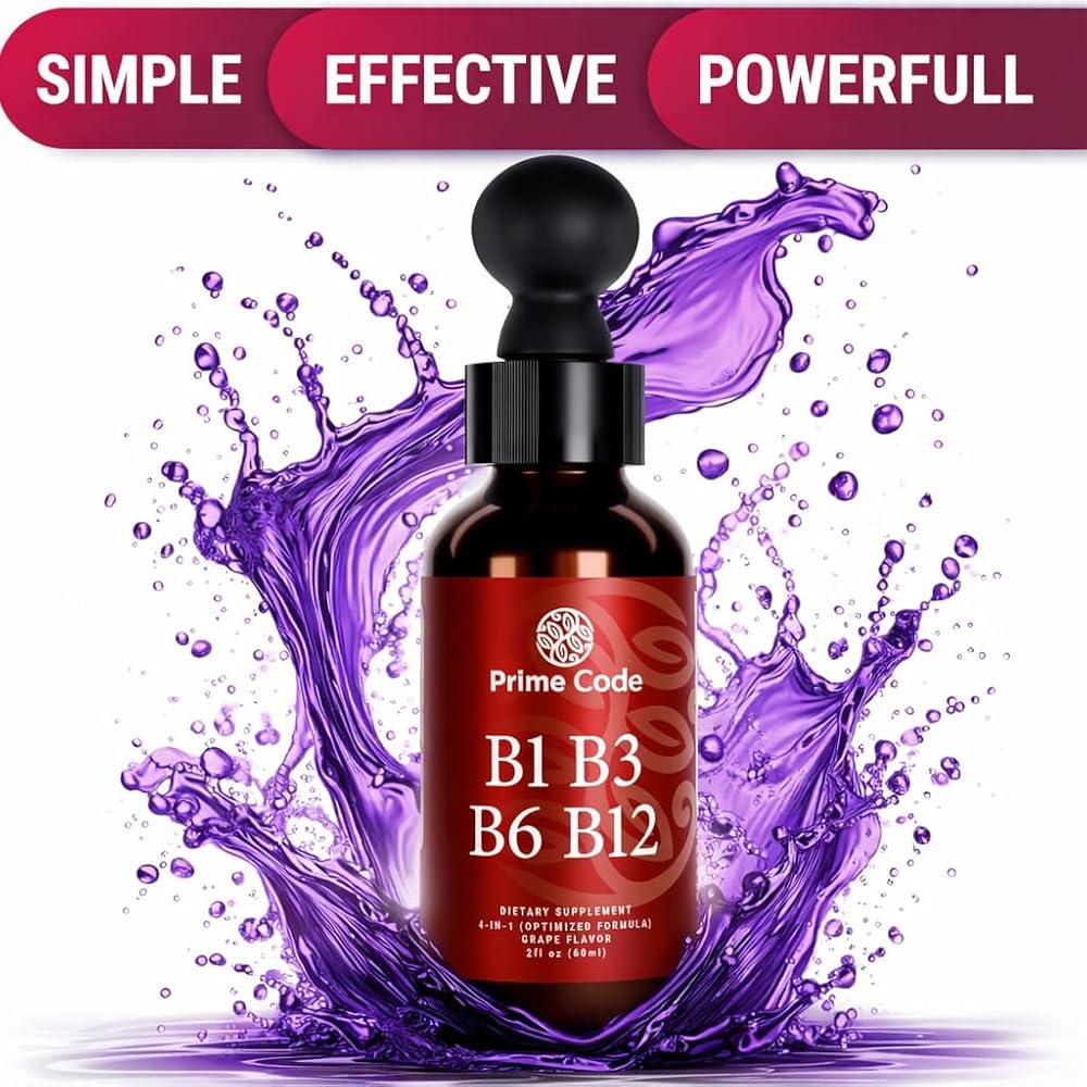 Prime Code Liquid Vitamin B Complex Drops - 2 Fl Oz - image 5