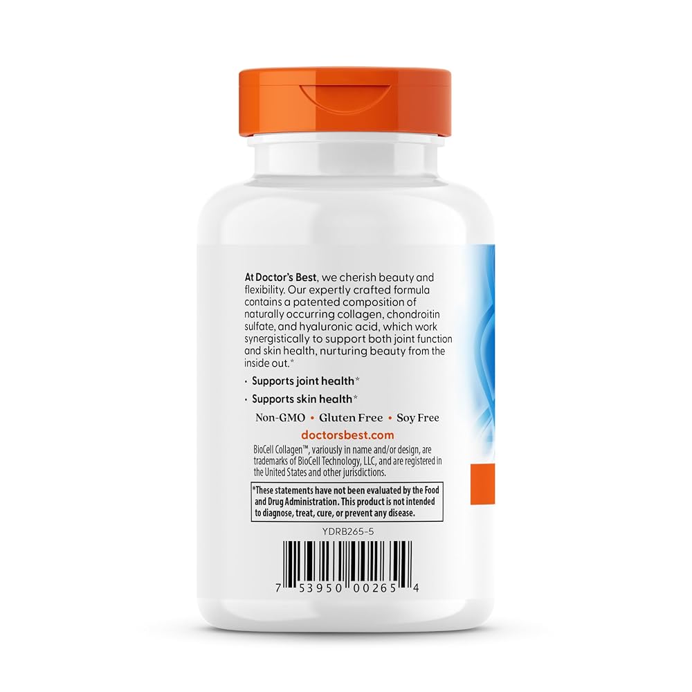 Doctor's BEST Hyaluronic Acid with Chondroitin Sulfate - 60 Tablets - image 3