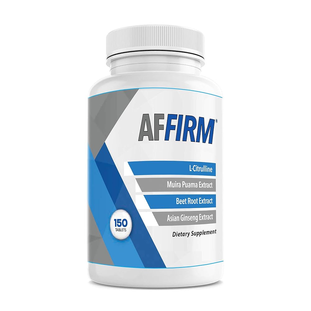Affirm L-Citrulline 750mg Nitric Oxide Booster - 150 Tablets