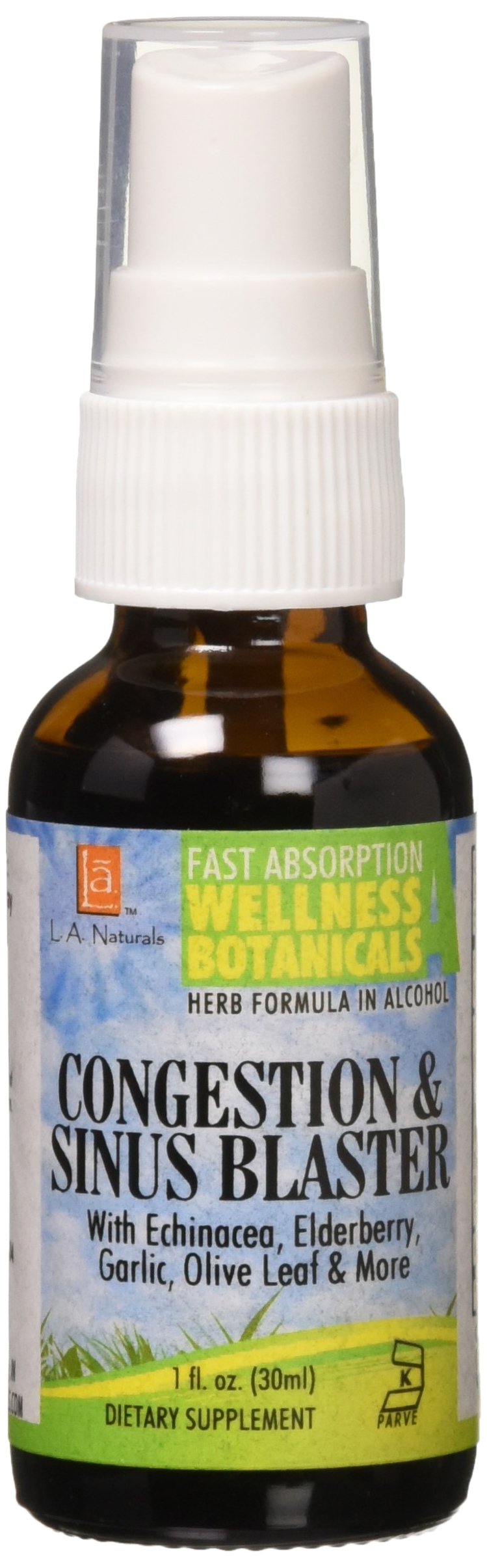 L A Naturals Congestion & Sinus Blaster Spray - 30 ml
