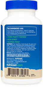 Nutricost Fiber Capsules - CCOF Certified Supplement