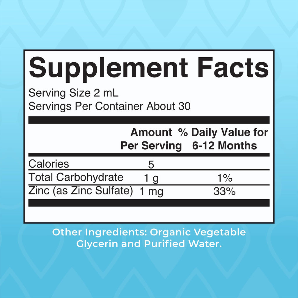 MaryRuth's USDA Organic Liquid Zinc Drops for Infants - 2 Fl Oz - image 2