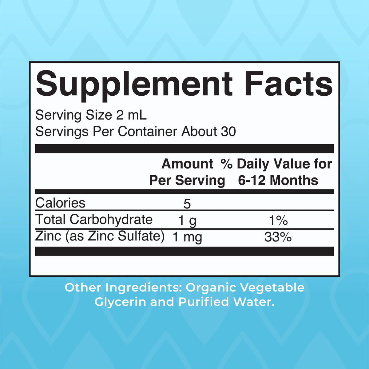 MaryRuth's USDA Organic Liquid Zinc Drops for Infants - 2 Fl Oz - image 2