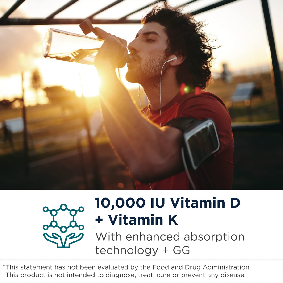 Designs for Health D-Evail 10K Vitamin D3 & K2 - 60 Softgels - image 2