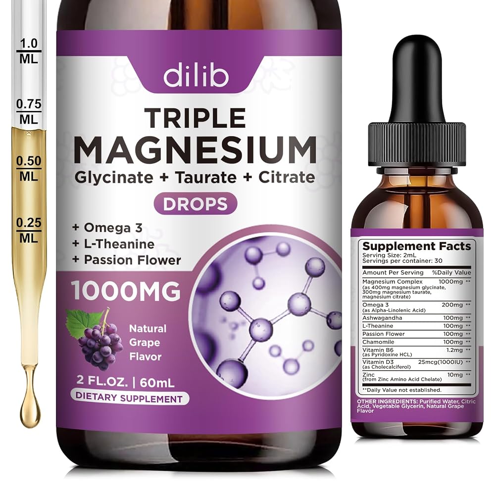 dilib Liquid Magnesium Glycinate Supplement