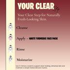 minature mi nature White Turmeric Powder for Face and Skin - 227g - image 5