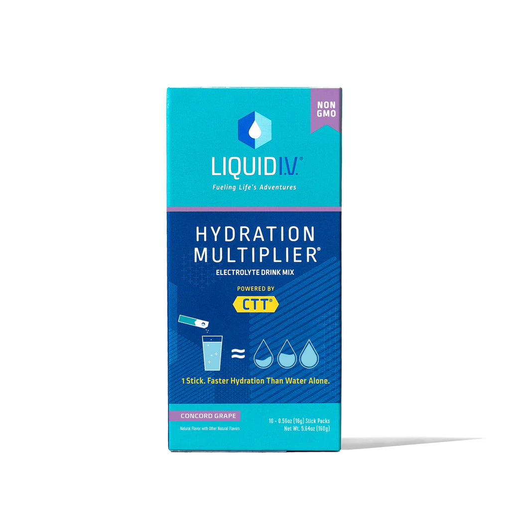 Liquid I.V. Hydration Multiplier Drink Mix Concord Grape - 10 Servings