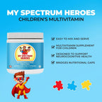 My Spectrum Heroes Kid's Multivitamin Supplement - Natural Calm