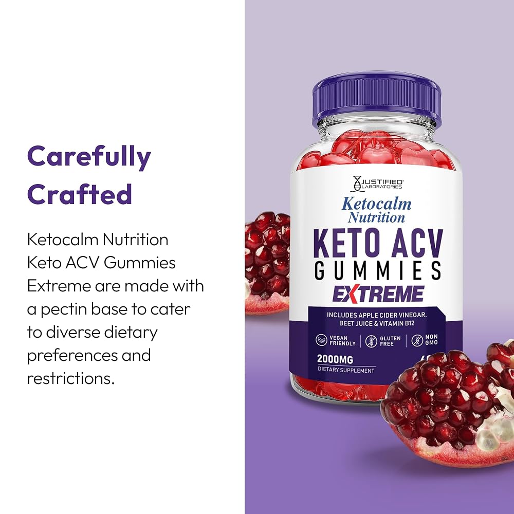 Justified Laboratories Keto Calm Keto Gummies Extreme 2000MG