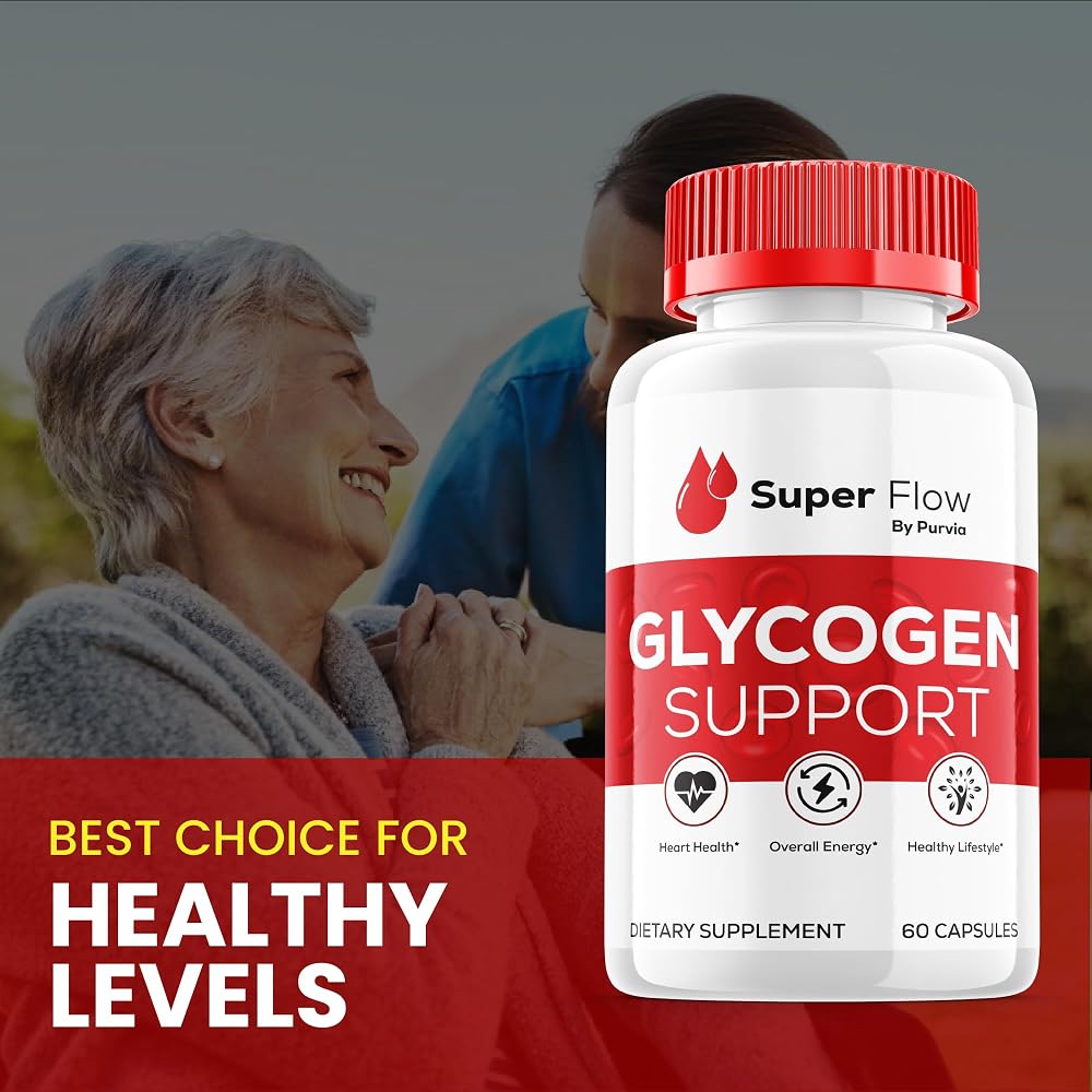 Purvia Super Flow Glycogen Optimizer - 120 Capsules - image 2
