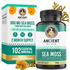 Ancient Bliss Organic Irish Sea Moss Capsules - 120 Capsules