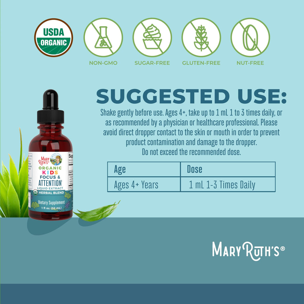 MARYRUTH'S Focus & Attention