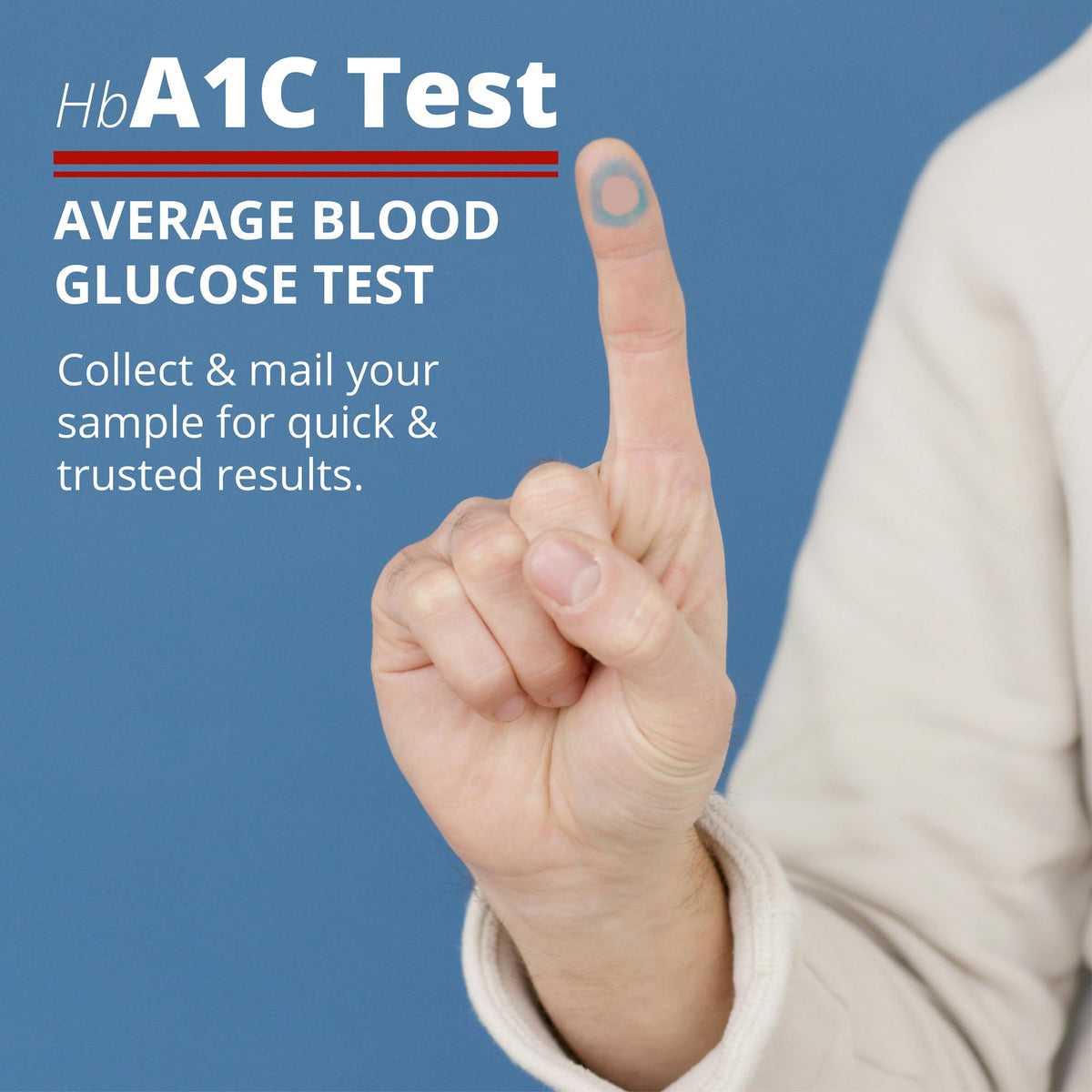 Dr. Boz At-Home A1C Blood Test Kit - 1 Test - image 2