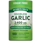 Nature's Truth Odorless Garlic Softgels - 180 Softgels