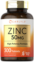 Carlyle Zinc 50mg - 300 Tablets