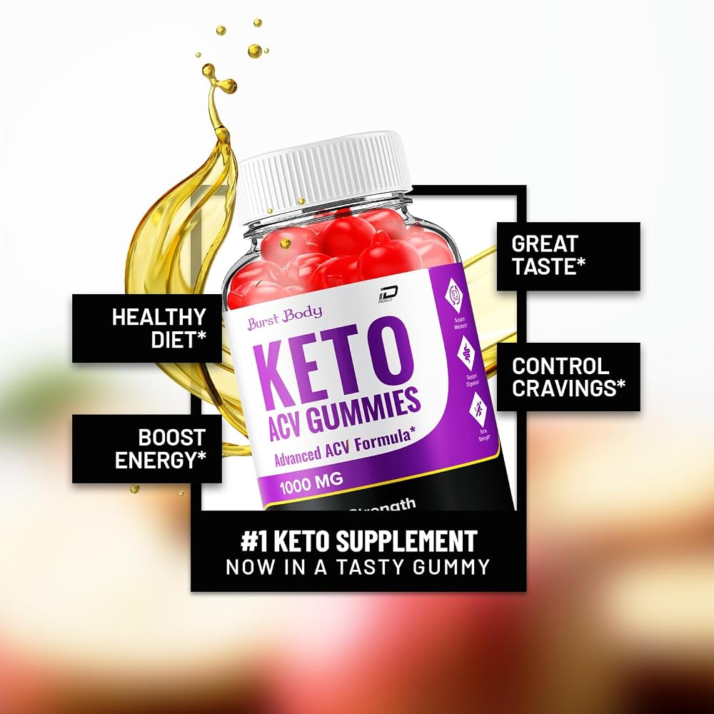 Indelo Burst Body ACV Gummies with Vitamin B12 - 60 Gummies - image 5