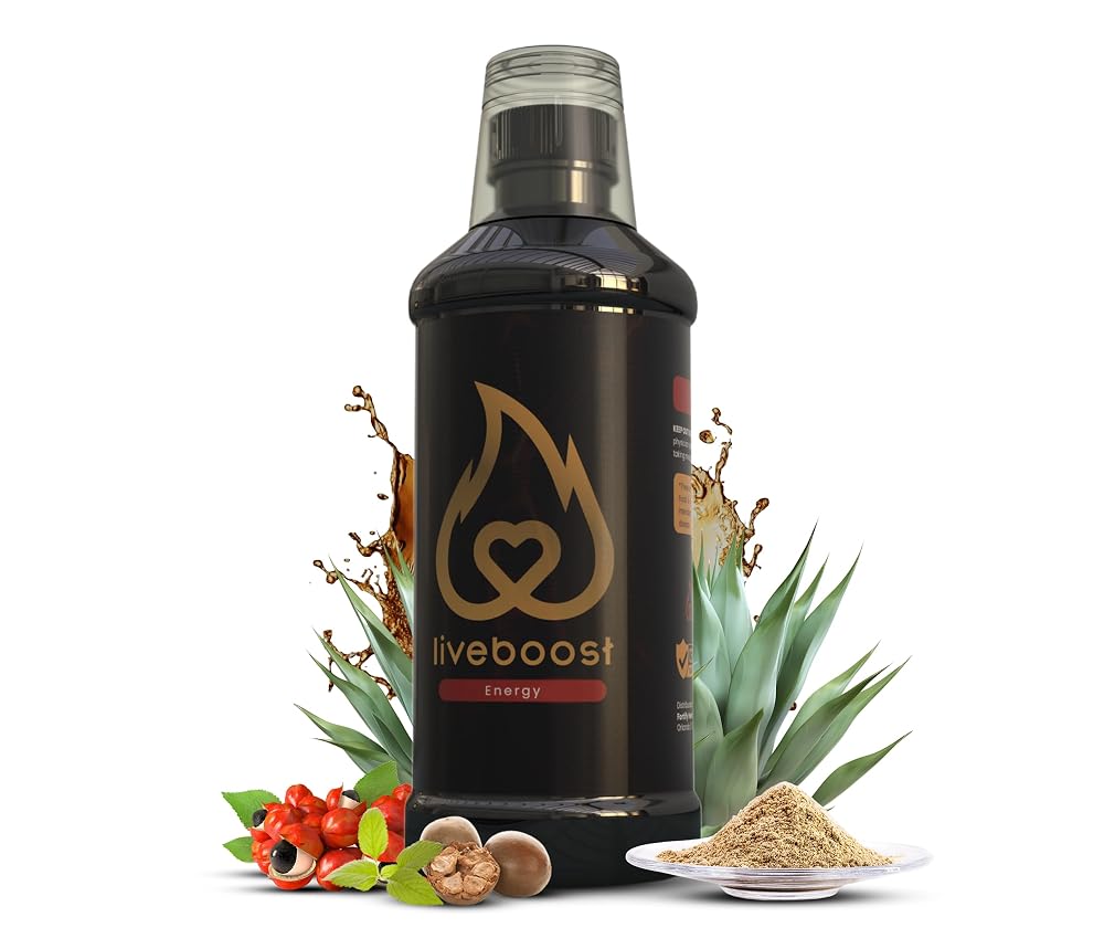LIVEBOOST Energy and Circulation Supplement Syrup - 480ml