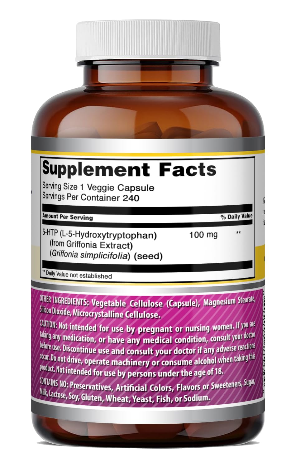 Amazing Formulas 5-HTP (Hydroxytryptophan) Supplement