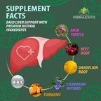 HERBALICIOUS Liver Support NAC 360 Defense Liquid - 4 Fl Oz - image 3
