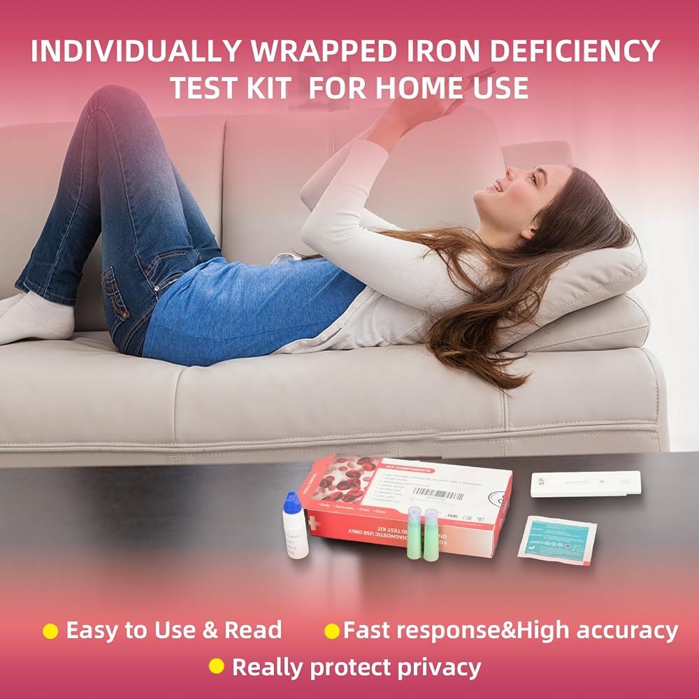 Kueysing Iron Deficiency Testing Kit - 2 Tests - image 3