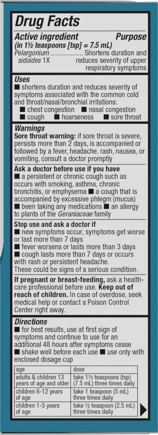 Nature's Way Umcka Cold Relief Syrup, Non-Drowsy - 8 fl oz - image 8