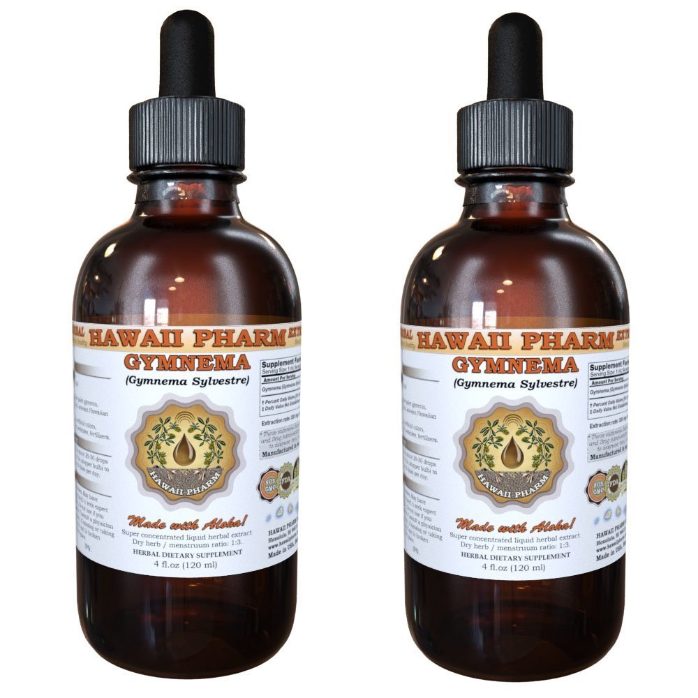 Hawaii Pharm Gymnema (Gymnema sylvestre) Leaf Liquid Extract