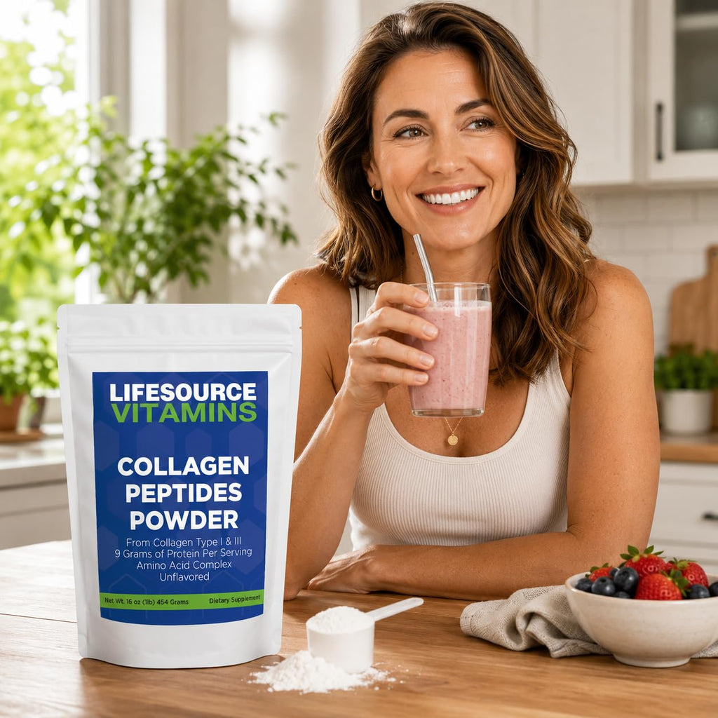 LifeSource Vitamins Collagen Peptides Powder - 45 Servings - image 3
