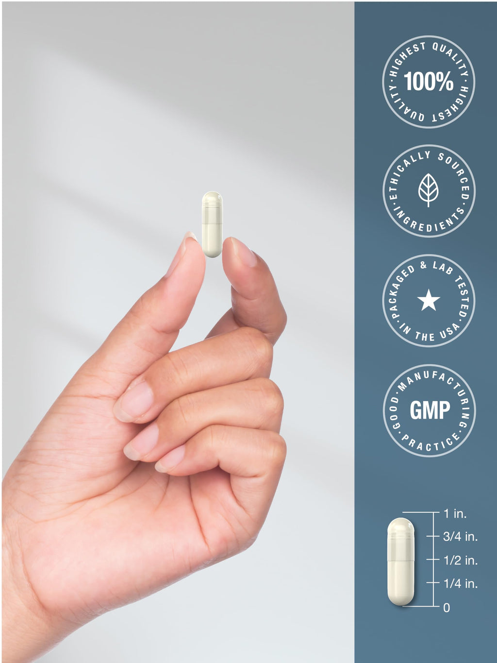 Horbäach Strontium Citrate 940 mg - 180 Capsules - image 7