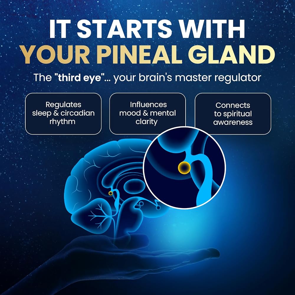 Nutraville Pineal XT Gold - Pineal Gland Supplement - Third Eye