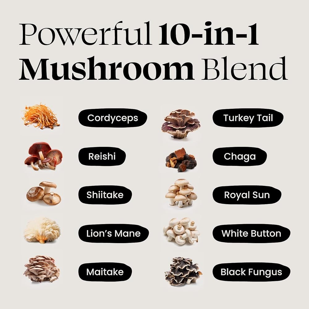 Optimal Prime 10x Mushroom Complex - 90 Capsules - image 5