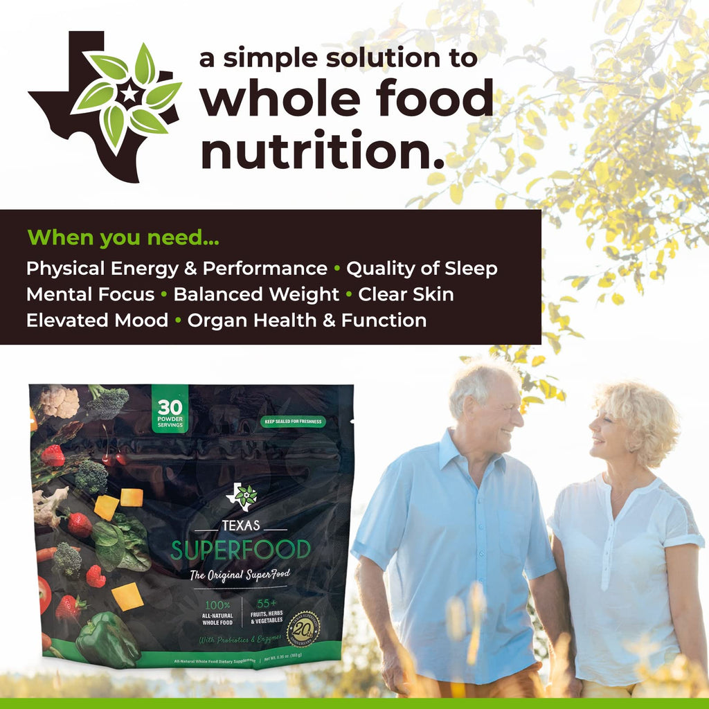 Texas SuperFood Original Superfood Powder - 30 Servings - image 4